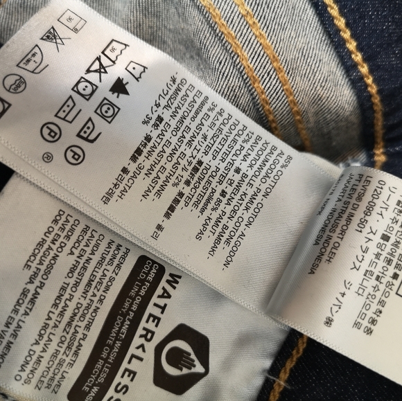 Levi's 710 Super Skinny Super Filiforme si… - Picture 8 of 11